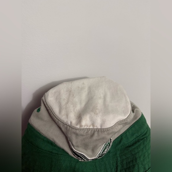 Mitchell & Ness Philadelphia Eagles Bucket Hat Throwback Hat Retro Gray Green main image 5